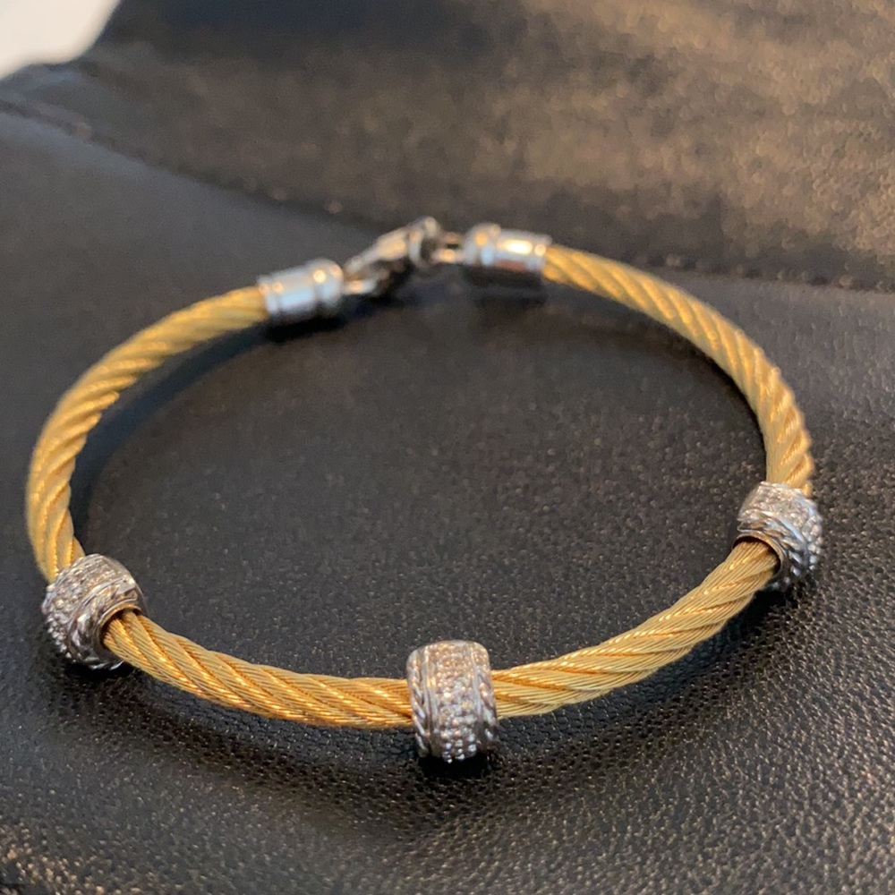 Two-Tone Stackable Bracelet - image 2